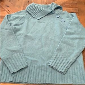 EUC sky blue wool sweater